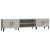 Comodă TV, gri beton, 180x31,5x40 cm, lemn prelucrat GartenMobel Dekor