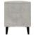 Comodă TV, gri beton, 180x31,5x40 cm, lemn prelucrat GartenMobel Dekor
