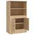 Dulap înalt, stejar sonoma, 60x35,5x103,5 cm, lemn prelucrat GartenMobel Dekor