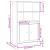 Dulap înalt, sonoma gri, 60x35,5x103,5 cm, lemn prelucrat GartenMobel Dekor