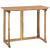 Set mobilier bistro, 4 piese, lemn masiv de acacia GartenMobel Dekor