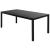 Set mobilier masă de grădină, 7 piese, negru, ratan PVC GartenMobel Dekor