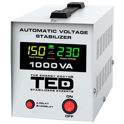 STABILIZATOR TENSIUNE AUTOMAT AVR 1000VA LCD TED EuroGoods Quality