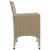 Set mobilier de grădină, 5 piese, bej GartenMobel Dekor