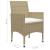 Set mobilier de grădină, 5 piese, bej GartenMobel Dekor