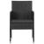 Set mobilier pentru grădină, 9 piese, negru GartenMobel Dekor
