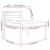 Set mobilier de grădină cu perne, 7 piese, antracit, aluminiu GartenMobel Dekor