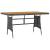 Set de mobilier de exterior, 7 piese, gri, poliratan GartenMobel Dekor