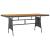 Set de mobilier de exterior, 7 piese, gri, poliratan GartenMobel Dekor