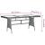 Set de mobilier de exterior, 7 piese, gri, poliratan GartenMobel Dekor