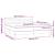 Pat box spring cu saltea, crem, 200x200 cm, textil GartenMobel Dekor