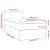 Pat box spring cu saltea, gri, 90x200 cm, piele ecologică GartenMobel Dekor