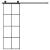 Ușă glisantă cu set feronerie, 76x205 cm, sticlă ESG/aluminiu GartenMobel Dekor