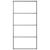 Ușă glisantă cu set feronerie 102,5x205 cm sticlă ESG/aluminiu GartenMobel Dekor