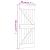 Ușă glisantă cu set de feronerie 80x210 cm, lemn masiv de pin GartenMobel Dekor