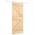 Ușă glisantă cu set de feronerie 80x210 cm, lemn masiv de pin GartenMobel Dekor