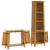 Set mobilier de baie, 2 piese, lemn masiv de pin GartenMobel Dekor