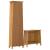 Set mobilier de baie, 2 piese, lemn masiv de pin GartenMobel Dekor