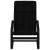 Scaun de relaxare, negru, material textil GartenMobel Dekor