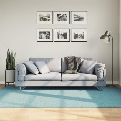 Covor „OVIEDO”, fire scurte, verde, 160x230 cm GartenMobel Dekor