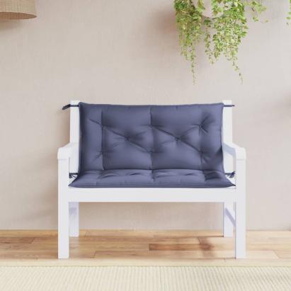 Perne bancă de grădină 2buc. bleumarin 100x50x7cm textil oxford GartenMobel Dekor