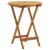 Set mobilier bistro pliabil, 3 piese, lemn masiv de acacia GartenMobel Dekor