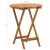 Set mobilier bistro pliabil, 3 piese, lemn masiv de acacia GartenMobel Dekor