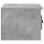 Noptieră de perete, gri beton, 41,5x36x28 cm GartenMobel Dekor