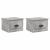 Noptiere de perete, 2 buc., gri beton, 41,5x36x28 cm GartenMobel Dekor
