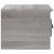 Noptiere de perete, 2 buc., gri sonoma, 41,5x36x28 cm GartenMobel Dekor