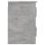 Noptiere suspendate pe perete, 2 buc., gri beton, 41,5x36x53 cm GartenMobel Dekor