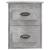 Noptiere suspendate pe perete, 2 buc., gri beton, 41,5x36x53 cm GartenMobel Dekor