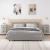 Noptiere suspendate pe perete, 2 buc., gri beton, 41,5x36x53 cm GartenMobel Dekor
