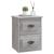 Noptiere suspendate pe perete, 2 buc., gri sonoma, 41,5x36x53cm GartenMobel Dekor