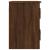 Noptiere suspendate pe perete, 2 buc, stejar maro, 41,5x36x53cm GartenMobel Dekor