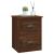 Noptiere suspendate pe perete, 2 buc, stejar maro, 41,5x36x53cm GartenMobel Dekor