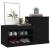 Pantofar, negru, 100x42x60 cm, lemn prelucrat GartenMobel Dekor