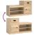 Pantofar, stejar sonoma, 100x42x60 cm, lemn prelucrat GartenMobel Dekor