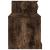 Pantofar, stejar fumuriu, 100x42x60 cm, lemn prelucrat GartenMobel Dekor