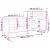 Pantofar, stejar fumuriu, 100x42x60 cm, lemn prelucrat GartenMobel Dekor