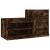 Pantofar, stejar fumuriu, 100x42x60 cm, lemn prelucrat GartenMobel Dekor