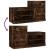 Pantofar, stejar fumuriu, 100x42x60 cm, lemn prelucrat GartenMobel Dekor