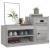 Pantofar, gri sonoma, 100x42x60 cm, lemn prelucrat GartenMobel Dekor