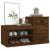 Pantofar, stejar maro, 100x42x60 cm, lemn prelucrat GartenMobel Dekor