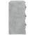 Servantă, gri beton, 70x35,5x67,5 cm, lemn prelucrat GartenMobel Dekor