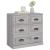 Servantă, gri sonoma, 70x35,5x67,5 cm, lemn prelucrat GartenMobel Dekor