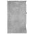 Servantă, gri beton, 100x35,5x60 cm, lemn prelucrat GartenMobel Dekor