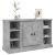 Servantă, gri beton, 100x35,5x60 cm, lemn prelucrat GartenMobel Dekor