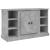 Servantă, gri beton, 100x35,5x60 cm, lemn prelucrat GartenMobel Dekor