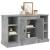Servantă, gri beton, 100x35,5x60 cm, lemn prelucrat GartenMobel Dekor